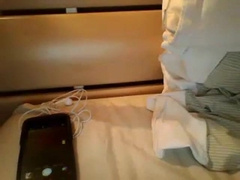 Hairy Stud Shoots Cum All Over Himself