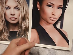 Cum Tribute: Fergie & Nicki Minaj