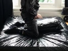 Sauna Suits Layering & PVC Bedding Wank