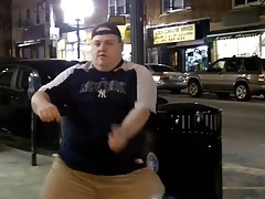 Fat Men Santa Dance
