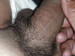 Indian desi Boy is doing handjob and Love to play his bog dick