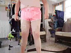 In daughters underware.