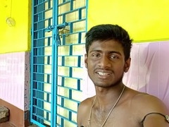 Step dad and stepson explore bodybuilder masturbation with an age twist