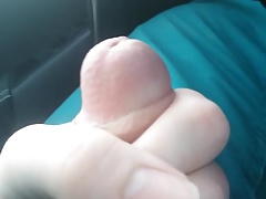 Masturbating in the car