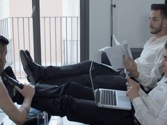 Twunks, anal invasion, cumshot