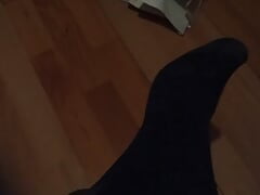 Feet go without socks because they are too sweaty