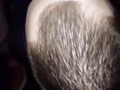 He get his face covered with creamy cum