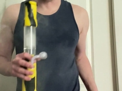 A fast dip in the bong