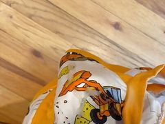 twink slave boy cums in construction undies