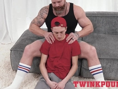 Inked Coach marko antsy for twinky Masturbate Andrams prick