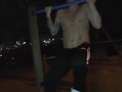 Public Handjob in Prague