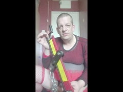 Me-mark-wright, bent-over-for-cock, bullsack-swinging