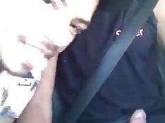en el auto