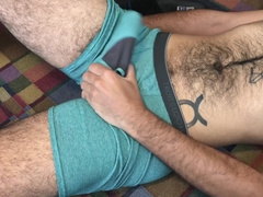 Soaking My Underwear With My Big Load