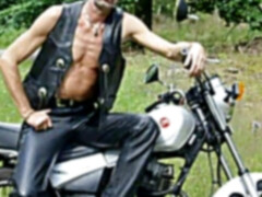 LEATHER & MOTORCYCLE