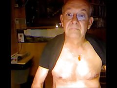 Grandpa Mandy cums