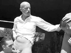 Gangbang, gay cock sucking, homosexual