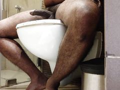 Hotel Bathroom Camera - Cute Boy Shaking On Huge Dick Cumming