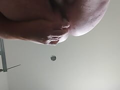 Preparing for sunday shower
