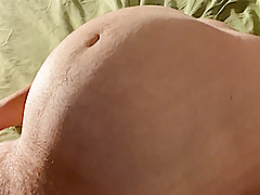 Birthday! MPREG Dad belly finally delivers