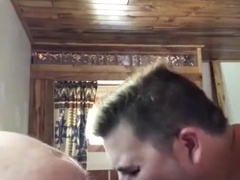 CUB SLURPS CHUB FATHER JIZZ