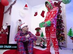 Brother Crush - Charming Stepbrother Offers His Big Bro A Special Gift