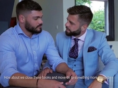 Muscle gay fetish and cumshot