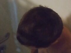 Daddy Marksman has time to play in the shower!