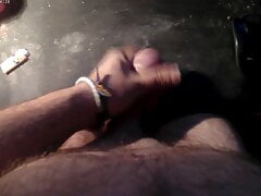 Masturbation cumshot