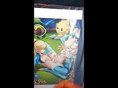 Samus X Rosalina Yuri Lesbian Cum Tribute SOP