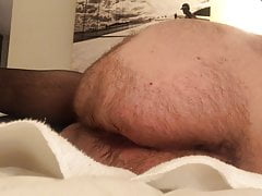 fucking a 18 cm dildo