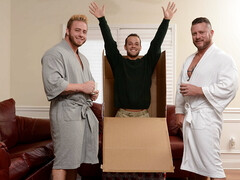 Luke Adams, Aaron Bruiser, and Charlie Harding do it