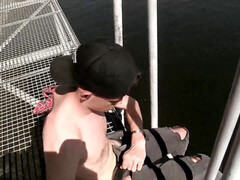 Wet, hung twink, dirty scout