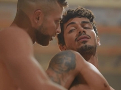 Office co-workers stay late for naughty intimacy