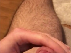 German hot eging and moaning with sperm at the end 3