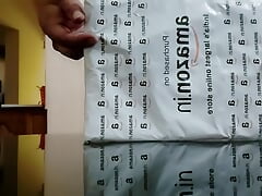 Sissy UNBOXING and trying her first sexy THONG!