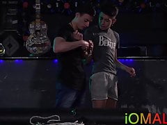 Big cock latino cums after raw fucking skinny boyfriend