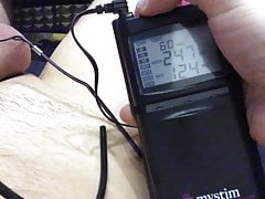 Me CUMING HANDLESS with E-STIM