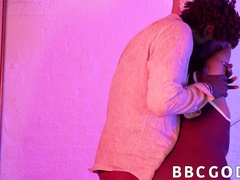 Muscly ebony dominates Latino bottom and pounds his ass raw