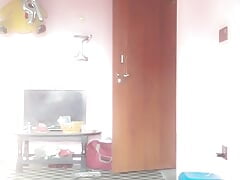 Hot dad masturbating hard