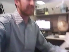 father drains rod at the office trio