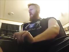 Big Dick Ginger Shoots Out A Massive Load