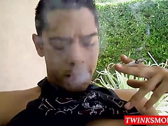 Bobby unleashes his dick and works on it until he unloads