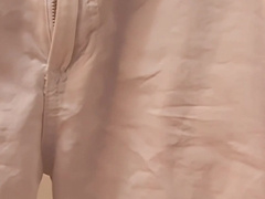 Furious Swelling Phat Wood in trousers causes 2 Immense Jizz Shots
