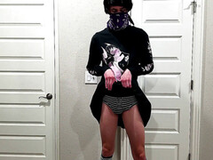 Gay adult toys, striped panties, femboy