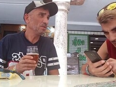 Amateur gay blowjobs featuring straight friends and construction workers