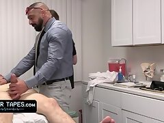 DoctorTapes - Muscular Doctor And His Assistant Deliver Special Anal Treatment To Sexy