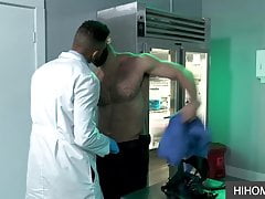 Gay Romp At the Doctor's Office, no ass gets unexamined