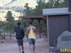Horny JayCee and John Rene cant resist their lust in the great outdoors