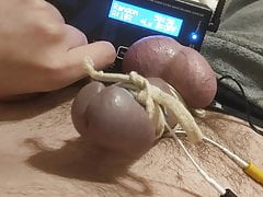 One week no cum using estim 2b